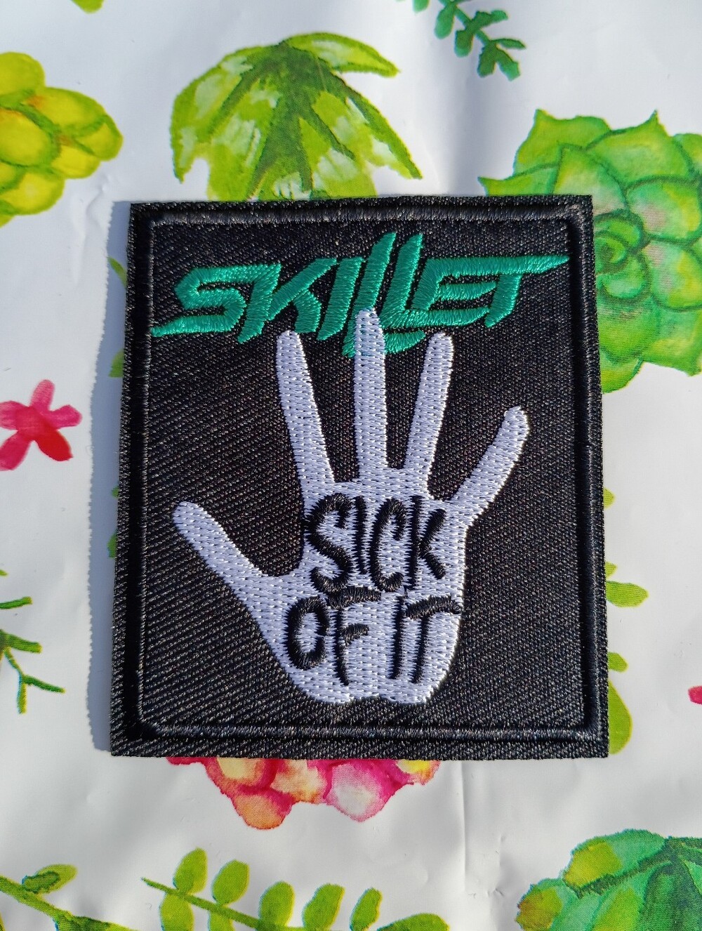 BAND PATCH- Skillet